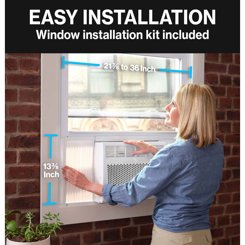 Haier 5050 BTU Window Air Conditioner for 150 Square Feet & Reviews